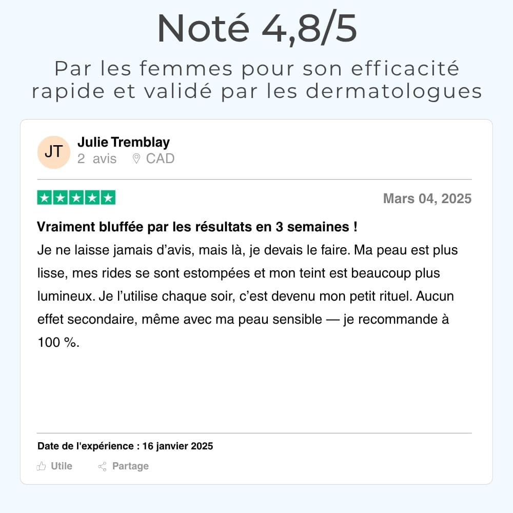 The Rejuven – Sérum de Nuit Anti-Âge